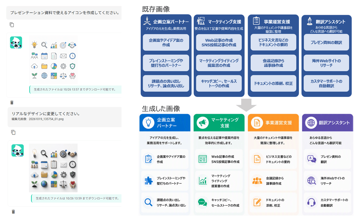 テキストや既存画像をもとに、新たな画像を生成