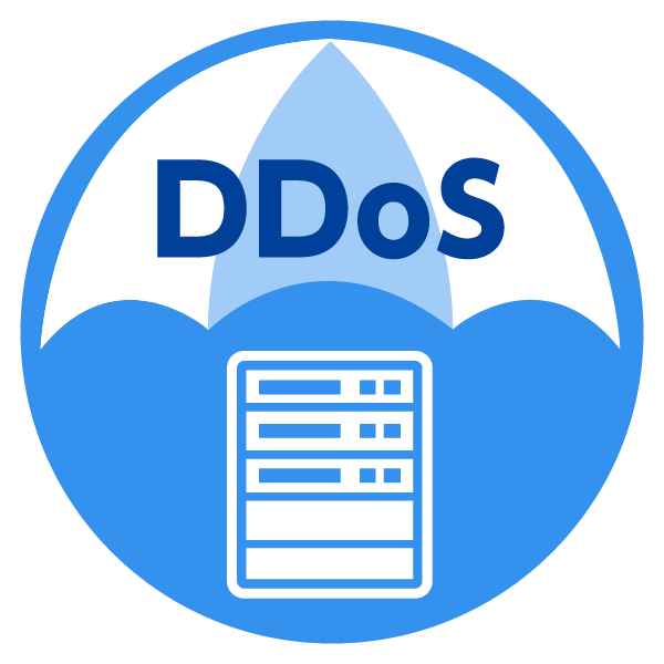 DDoS対策のロゴ